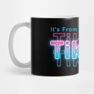 It's from a Tiktok Mug